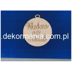 "Babcia na medal" z zawieszką 12cm / sklejka #3mm/ DZIEŃ BABCI